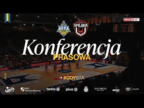 Read more about the article Konferencja Prasowa AMW Arka Gdynia vs PGE Spójnia Stargard.