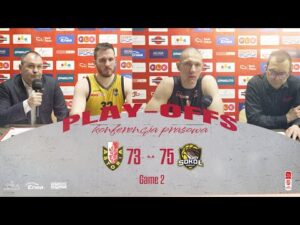 Read more about the article KONFERENCJA PRASOWA | Enea Abramczyk Astoria Bydgoszcz 73:75 Muszynianka Sokół Łańcut