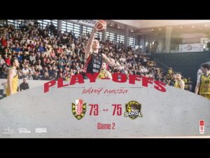 Read more about the article SKRÓT MECZU | PLAY-OFF | Enea Abramczyk Astoria Bydgoszcz 73:75 Muszynianka Sokół Łańcut | GAME 2