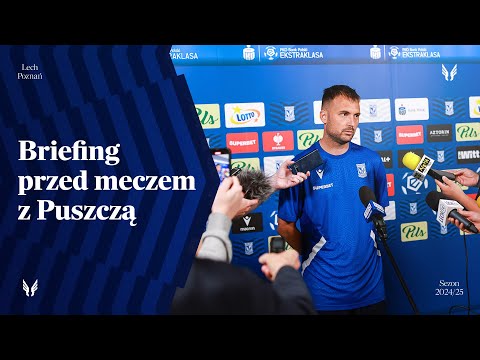 You are currently viewing BRIEF Z… | Trener Niels Frederiksen i Antonio Milić przed meczem z Puszczą Niepołomice