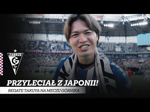 You are currently viewing Przyleciał prosto z Japonii na mecz Górnika!