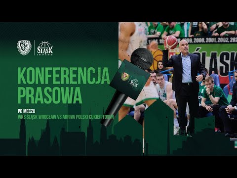 You are currently viewing Konferencja prasowa po meczu Śląsk Wrocław – Arriva Polski Cukier Toruń