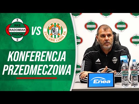 Read more about the article Konferencja prasowa przed meczem z Zagłębiem [RADOMIAK.TV]