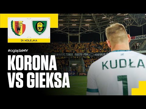 Read more about the article #oglądaMY: Zacięta walka i gol w końcówce. Korona Kielce – GKS Katowice 2:1 (06.05.2025)
