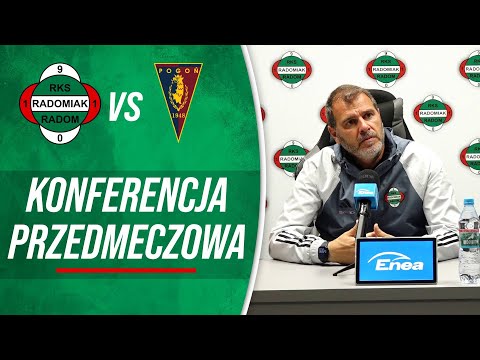 Read more about the article Konferencja prasowa przed meczem z Pogonią [RADOMIAK.TV]