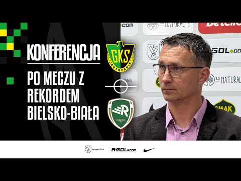 Read more about the article [GKS TV] Konferencja prasowa po meczu GKS Jastrzębie – Rekord Bielsko-Biała