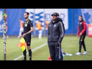 Read more about the article [MIEDŹ TV] Wypowiedzi trenerów po meczu Pogoń Siedlec – Miedź Legnica