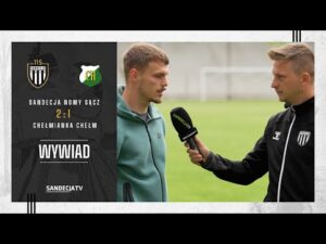 Read more about the article Sandecja Nowy Sącz – Chełmianka Chełm 2:1 (1:1), rozmowa z Jakubem Górskim | 10.05.2025