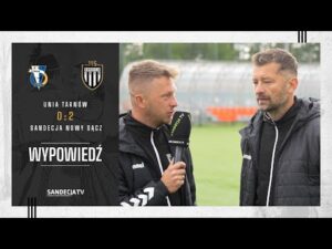 Read more about the article Unia Tarnów – Sandecja Nowy Sącz 0:2 (0:1), pomeczowa wypowiedź trenera Mierzejewskiego | 16.05.2025