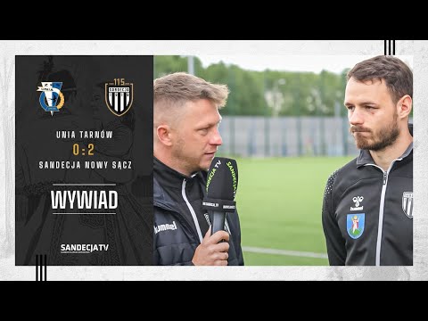 You are currently viewing Unia Tarnów – Sandecja Nowy Sącz 0:2 (0:1), rozmowa z Tomaszem Nawotką | 16.05.2025