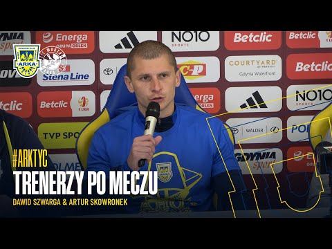 You are currently viewing ARKA GDYNIA – GKS TYCHY 2:2. TRENERZY PO MECZU