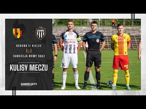 You are currently viewing Korona II Kielce – Sandecja Nowy Sącz 1:1 (1:0), kulisy meczu | 02.05.2025