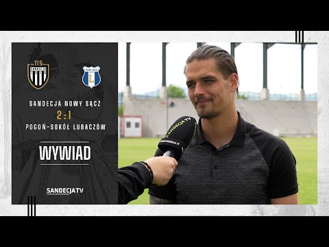 You are currently viewing Sandecja Nowy Sącz – Pogoń-Sokół Lubaczów 2:1 (0:0), rozmowa z Michałem Rutkowskim | 21.05.2025