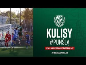Read more about the article Remis na pożegnanie Ekstraklasy | Kulisy #PUNŚLĄ (1:1)