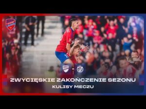 Read more about the article 3 PUNKTY NA KONIEC SEZONU | Kulisy meczu Raków – Widzew 2:1