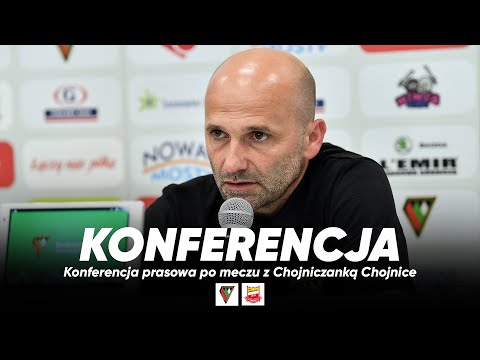 You are currently viewing KONFERENCJA | Konferencja prasowa po meczu Zagłębie Sosnowiec – Chojniczanka Chojnice (2:2)