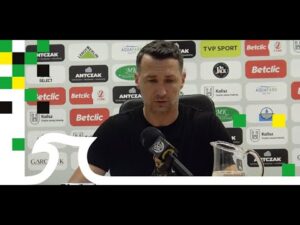 Read more about the article [GKS TV] Konferencja prasowa po meczu KKS Kalisz – GKS Jastrzębie