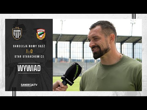 You are currently viewing Sandecja Nowy Sącz – Star Starachowice 1:0 (0:0), rozmowa z Martinem Polačkiem | 31.05.2025