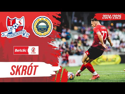 You are currently viewing SKRÓT MECZU Podbeskidzie – Hutnik Kraków 2:0 BRAMKI Betclic 2 Liga