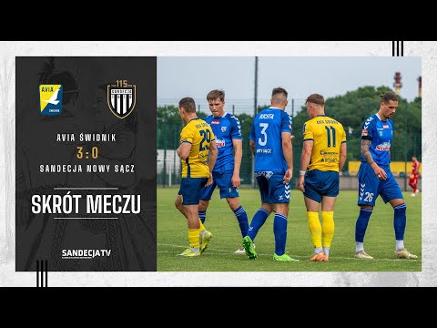 Read more about the article Avia Świdnik – Sandecja Nowy Sącz 3:0 (2:0), skrót meczu | 07.06.2025