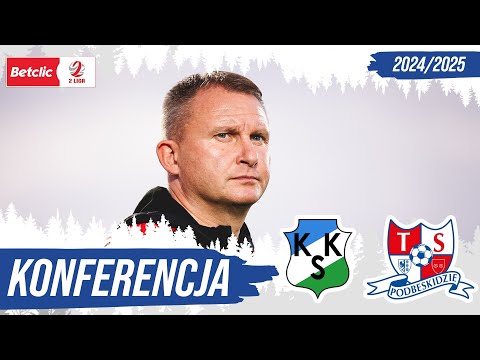 Read more about the article „Zespół pokazał góralski charakter” KKS Kalisz – Podbeskidzie 1:0 Konferencja Prasowa