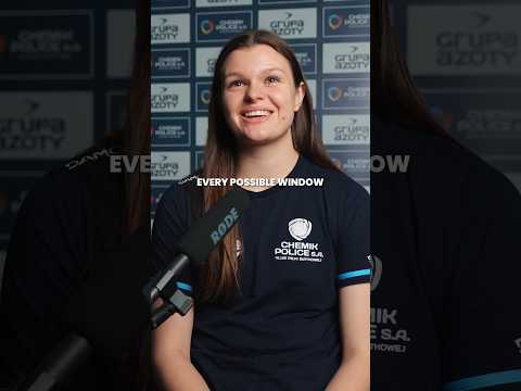 Read more about the article Monika Fedusio vs. her own interview #volleyball #siatkówka #siatkowka #volleyballplayer