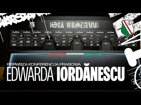 You are currently viewing Pierwsza konferencja prasowa trenera Edwarda Iordănescu