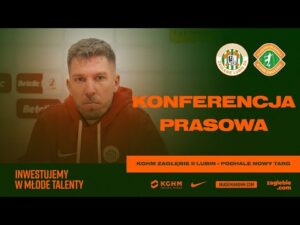 Read more about the article KGHM Zagłębie II Lubin – Podhale Nowy Targ 1:3 | Konferencja prasowa