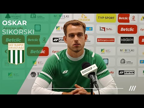 You are currently viewing Oskar Sikorski po meczu z Błękitnymi Stargard