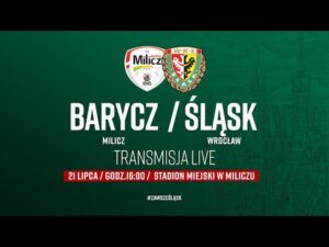 Read more about the article LIVE: Barycz Milicz – Śląsk  Wrocław | Sparing