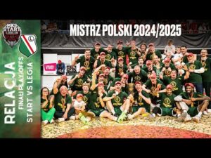 Read more about the article PLAY-OFF 2025: LEGIA MISTRZ!🥇🏆🇵🇱 | Start Lublin vs Legia Warszawa | 3:4 | LEGIA KOSZ