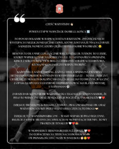 Read more about the article RADOSŁAW ADAMSKI – DZIĘKUJEMY