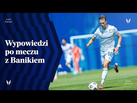 You are currently viewing WYPOWIEDZI | Lisman i Dudek po meczu z Banikiem Ostrawa