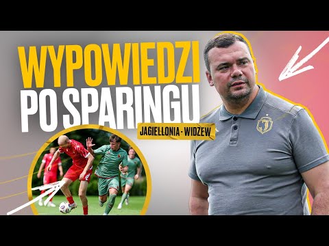 You are currently viewing [OPALENICA 2025 DZIEŃ 4] WYPOWIEDZI PO SPARINGU JAGIELLONIA – WIDZEW