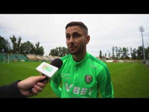 Read more about the article Damian Warchoł po meczu Śląsk Wrocław – FC Hradec Kralove (1:2)