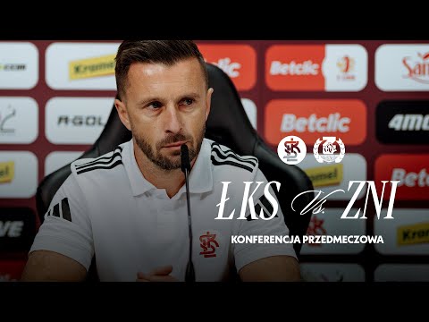 You are currently viewing KONFERENCJA PRZEDMECZOWA | ŁKS Łódź – Znicz Pruszków