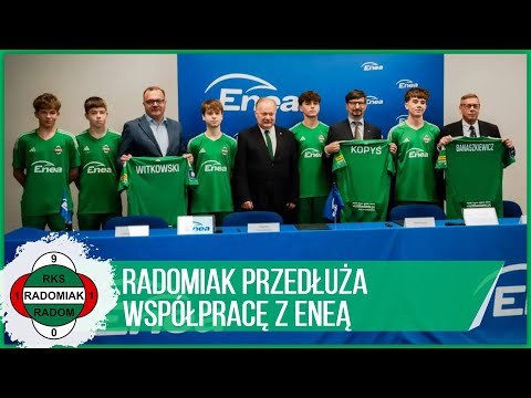 Read more about the article Radomiak przedłuża współpracę z Eneą [RADOMIAK.TV]