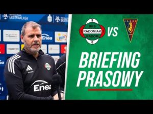Read more about the article Briefing prasowy przed meczem z Pogonią [RADOMIAK.TV]
