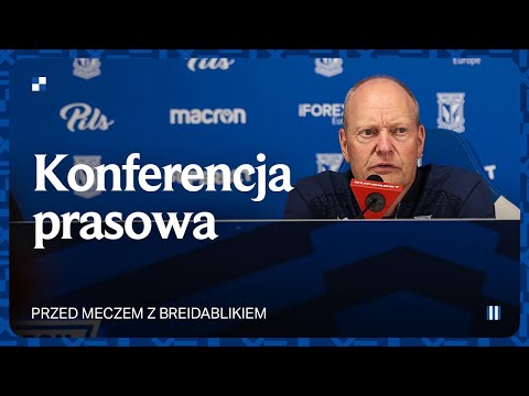 Read more about the article KONFERENCJA PRASOWA | Trener Niels Frederiksen i Gisli Thordarson przed meczem z Breidablikiem