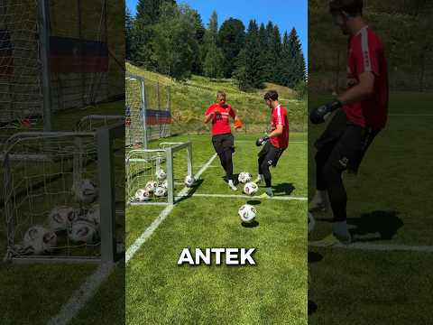 Read more about the article Speed scoring challenge 😨 #górnikzabrze #football #challenge #footballskills