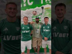 Read more about the article Wujek Dobre Serce złapał Rikiego i Bohdana 😎 Nie bez powodu – razem zapraszają Was na sobotni mecz!