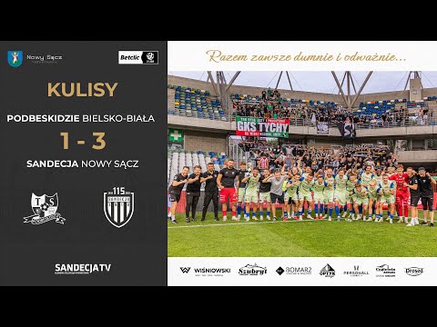 Read more about the article Podbeskidzie Bielsko-Biała – Sandecja Nowy Sącz 1:3 (0:1), kulisy meczu | 25.07.2025