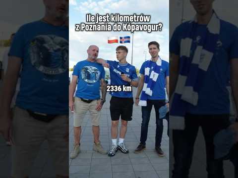Read more about the article Jak daleka podróż czeka Kolejorza na Islandię? Sprawdziliśmy typy kibiców 🧐  #fans #shorts