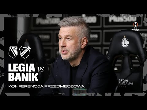You are currently viewing Konferencja prasowa przed meczem Legia Warszawa – Banik Ostrawa