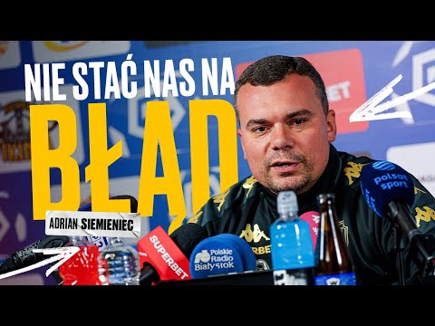 You are currently viewing A. SIEMIENIEC: NIE STAĆ NAS NA BŁĄD. KONFERENCJA PRZED MECZEM JAGIELLONIA – FK NOVI PAZAR