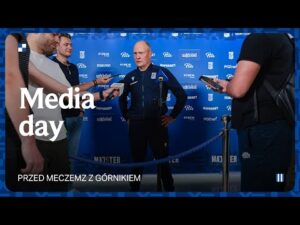 Read more about the article MEDIA DAY | Trener Niels Frederiksen przed meczem z Górnikiem Zabrze
