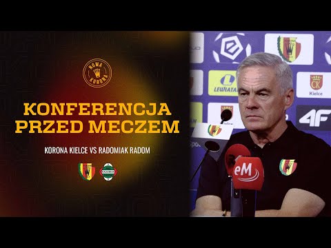 Read more about the article 🎙️ Konferencja prasowa przed meczem Korona Kielce – Radomiak Radom [NA ŻYWO] 🔴