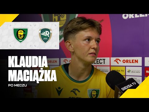 You are currently viewing Klaudia Maciążka po meczu GKS Katowice – Rekord Bielsko-Biała 2:3 (09.08.2025)