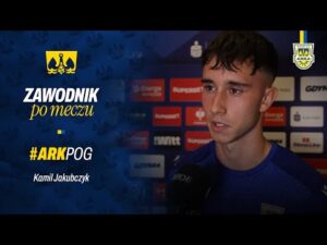Read more about the article ARKA GDYNIA – POGOŃ SZCZECIN 2:1. ZAWODNIK PO MECZU