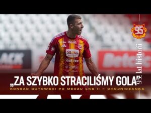 Read more about the article Konrad Gutowski po meczu z ŁKS-em II Łódź (wywiad | 10.08.2025)